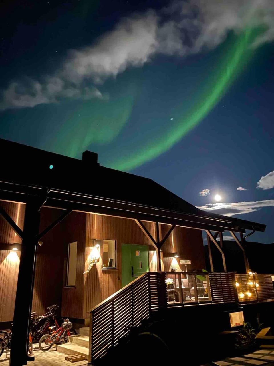 Property building, Night, Natural landscape