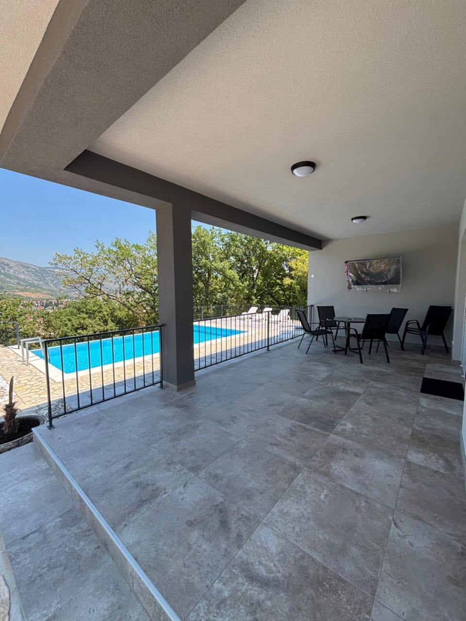 Natural landscape, Balcony/Terrace, Swimming pool