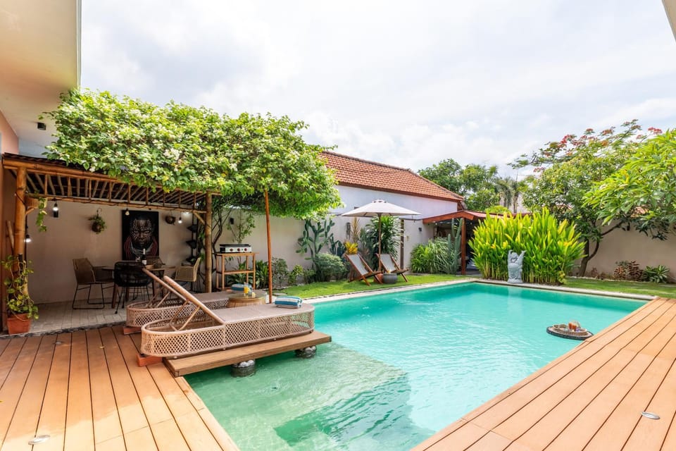 Villa Santai pour 4 personnes à Seminyak Villa in North Kuta
