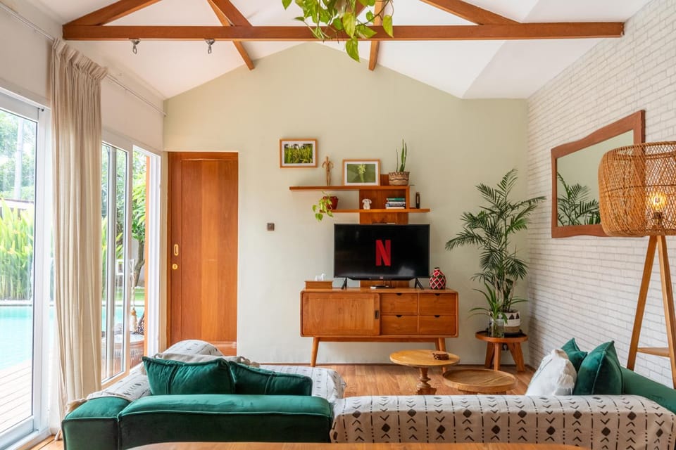 Villa Santai pour 4 personnes à Seminyak Villa in North Kuta