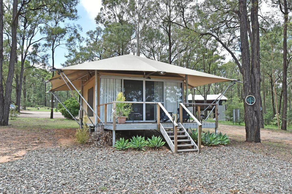 Pokolbin Glamping - Sleeps 6 Across 3 Eco-Friendly Glamping Tents Luxury tent in New South Wales