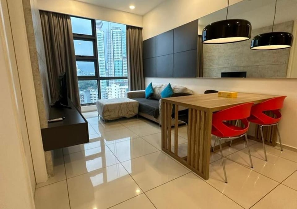 Living room, Seating area, Dining area