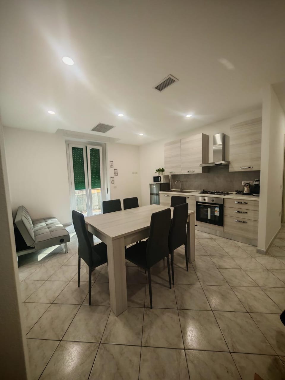 Living room, Seating area, Dining area, dishwasher, oven, stove