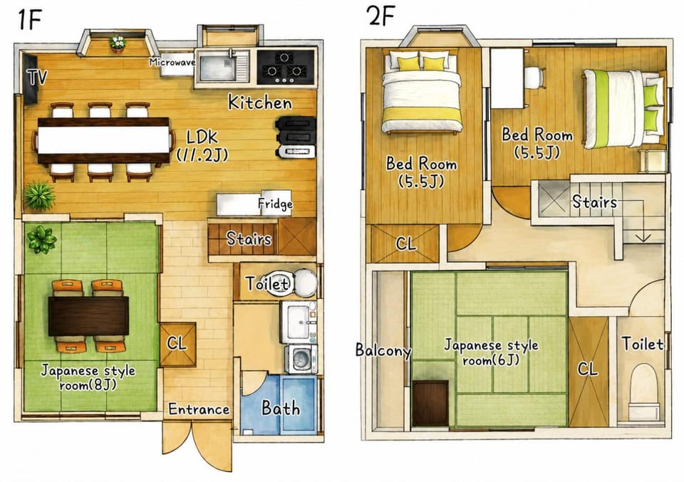 Floor plan, Text overlay