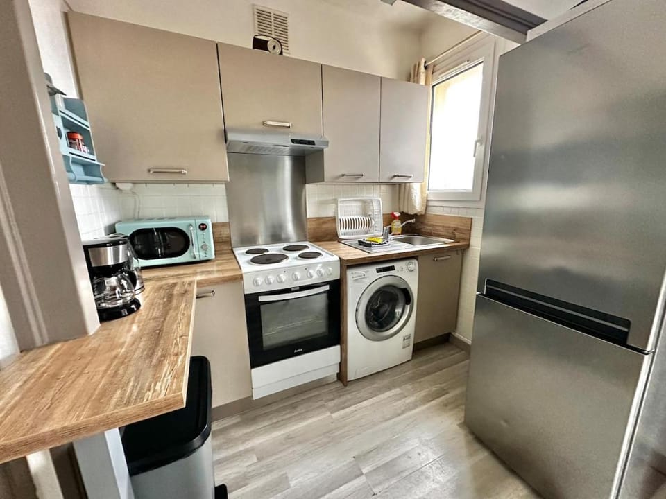 MANON - Nid douillet avec Balcon à 50m de la Plage de Berck Apartment in Berck