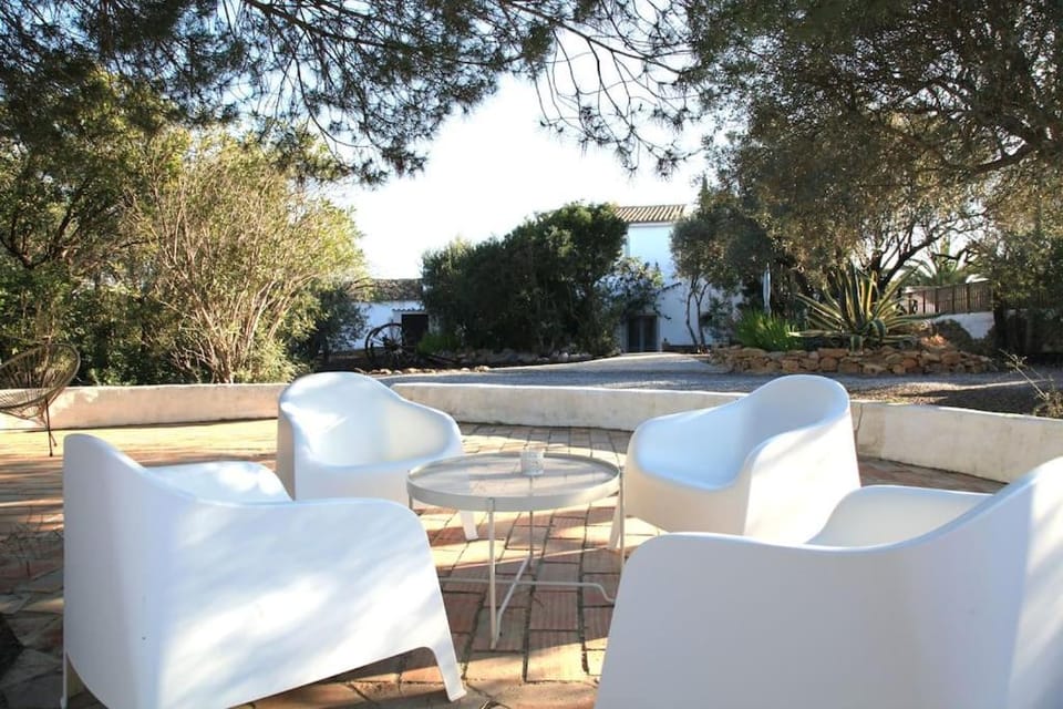 Patio, Living room, Seating area