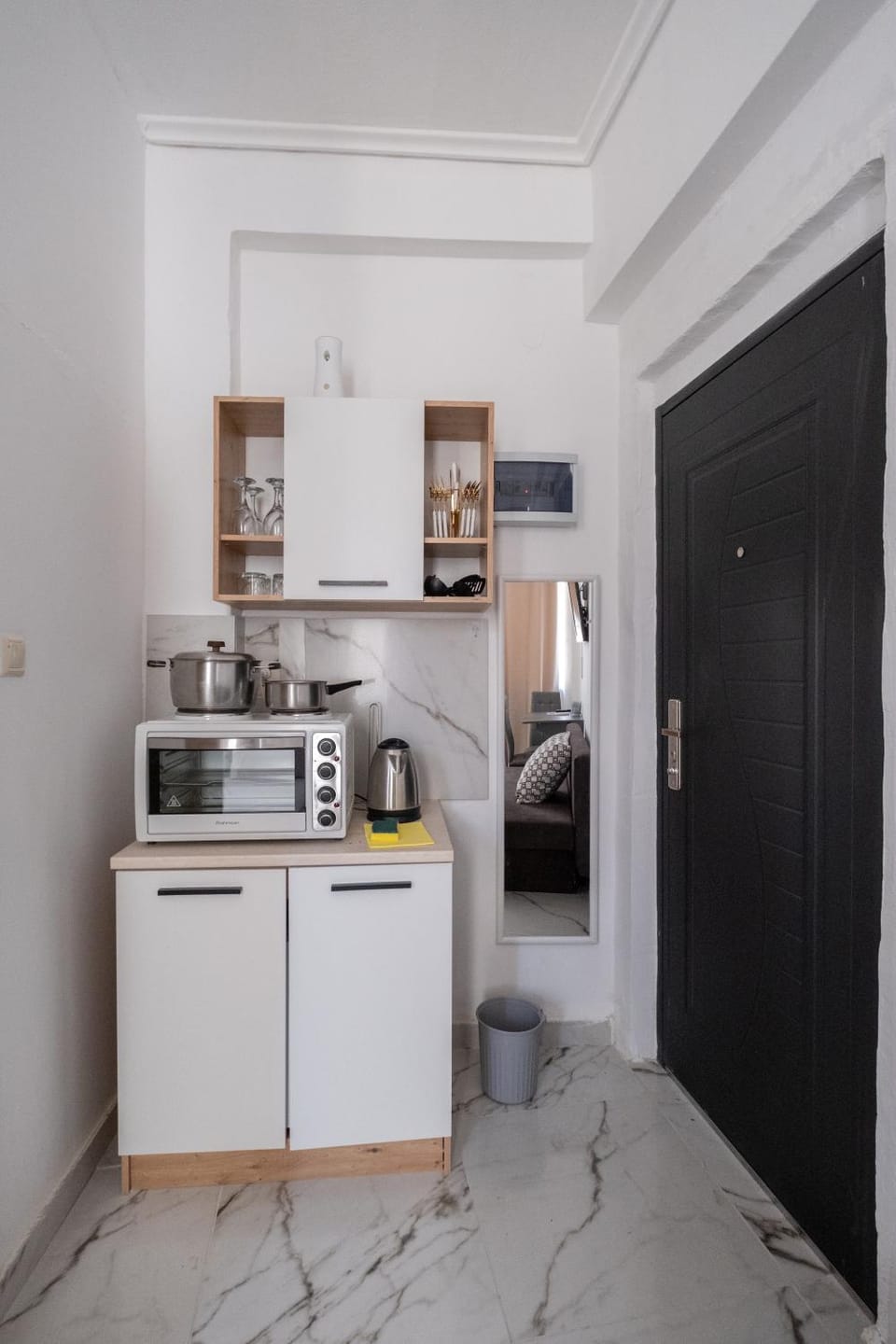 Kitchen or kitchenette, minibar, oven, pet friendly, stove, toaster