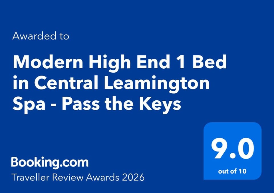 Modern High End 1 Bed in Central Leamington Spa - Pass the Keys Apartment in Royal Leamington Spa