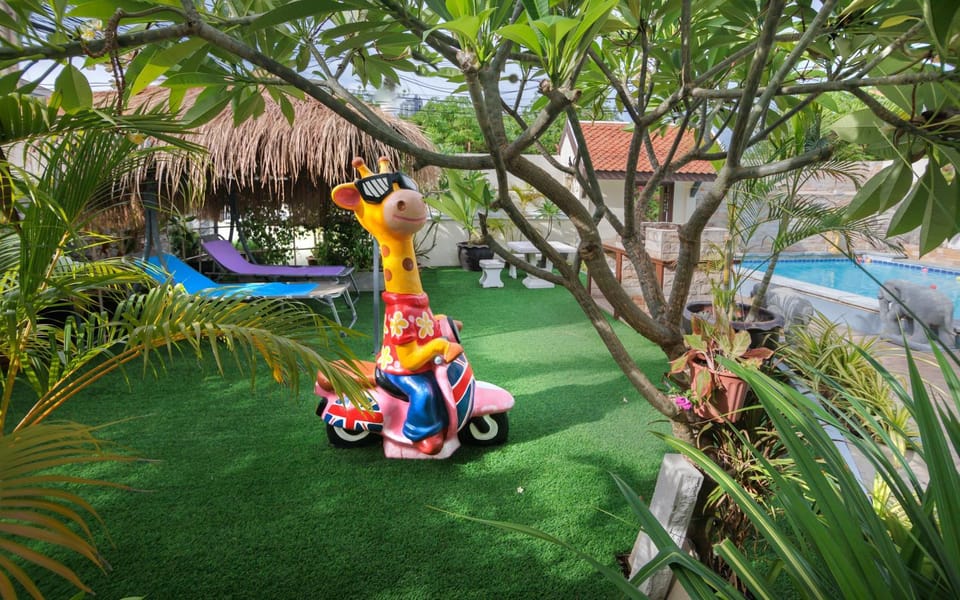 Day, Children play ground, Garden, Garden