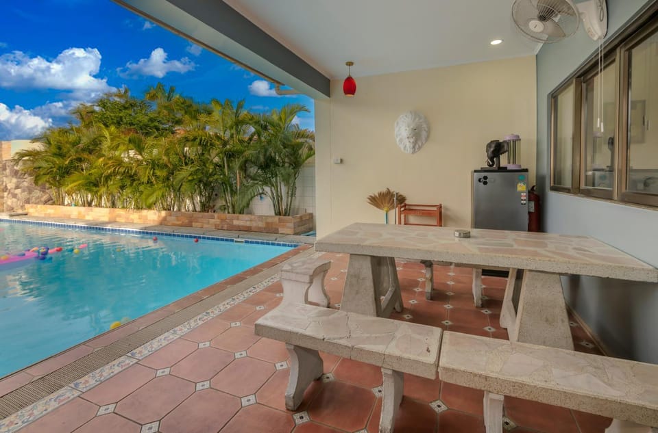 Patio, Day, Balcony/Terrace, Balcony/Terrace, Pool view, Swimming pool