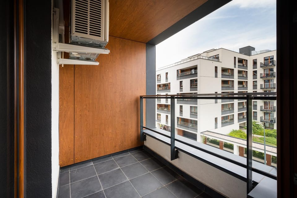 Property building, View (from property/room), Balcony/Terrace, air conditioner