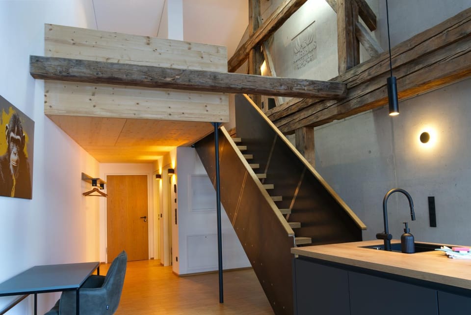 Adlerhaus, Loft Gerberkreuz -410- Apartment in Mittenwald