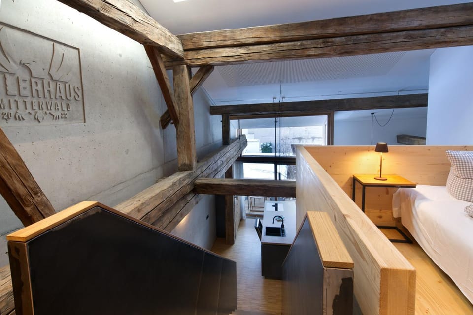 Adlerhaus, Loft Gerberkreuz -410- Apartment in Mittenwald