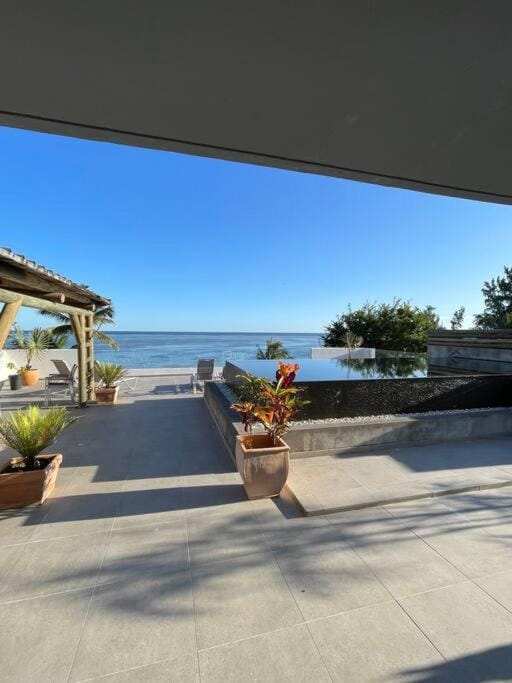 Patio, Sea view, Swimming pool