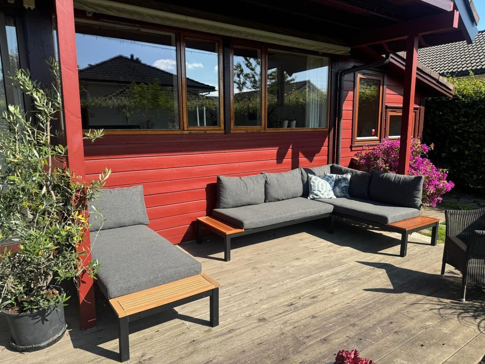 Patio, Garden, Balcony/Terrace, Seating area, Garden view