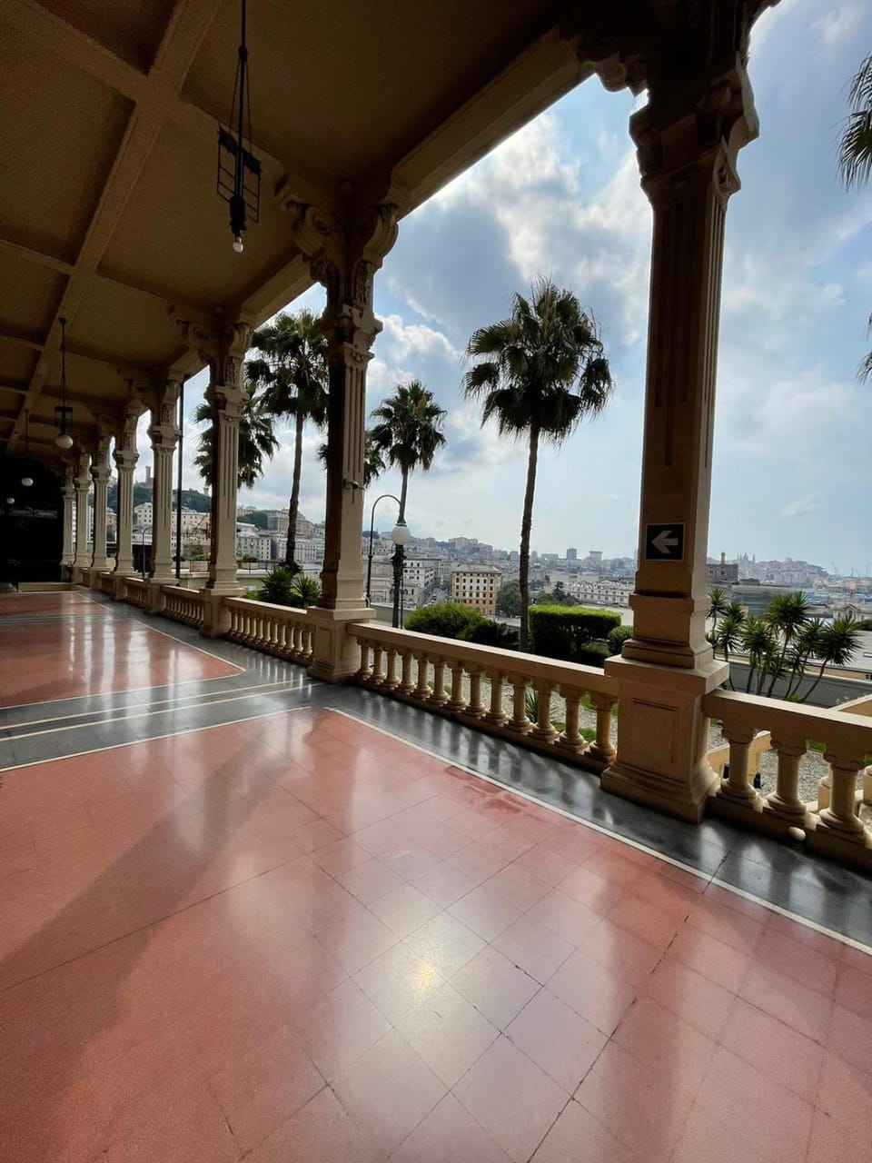 Inner courtyard view