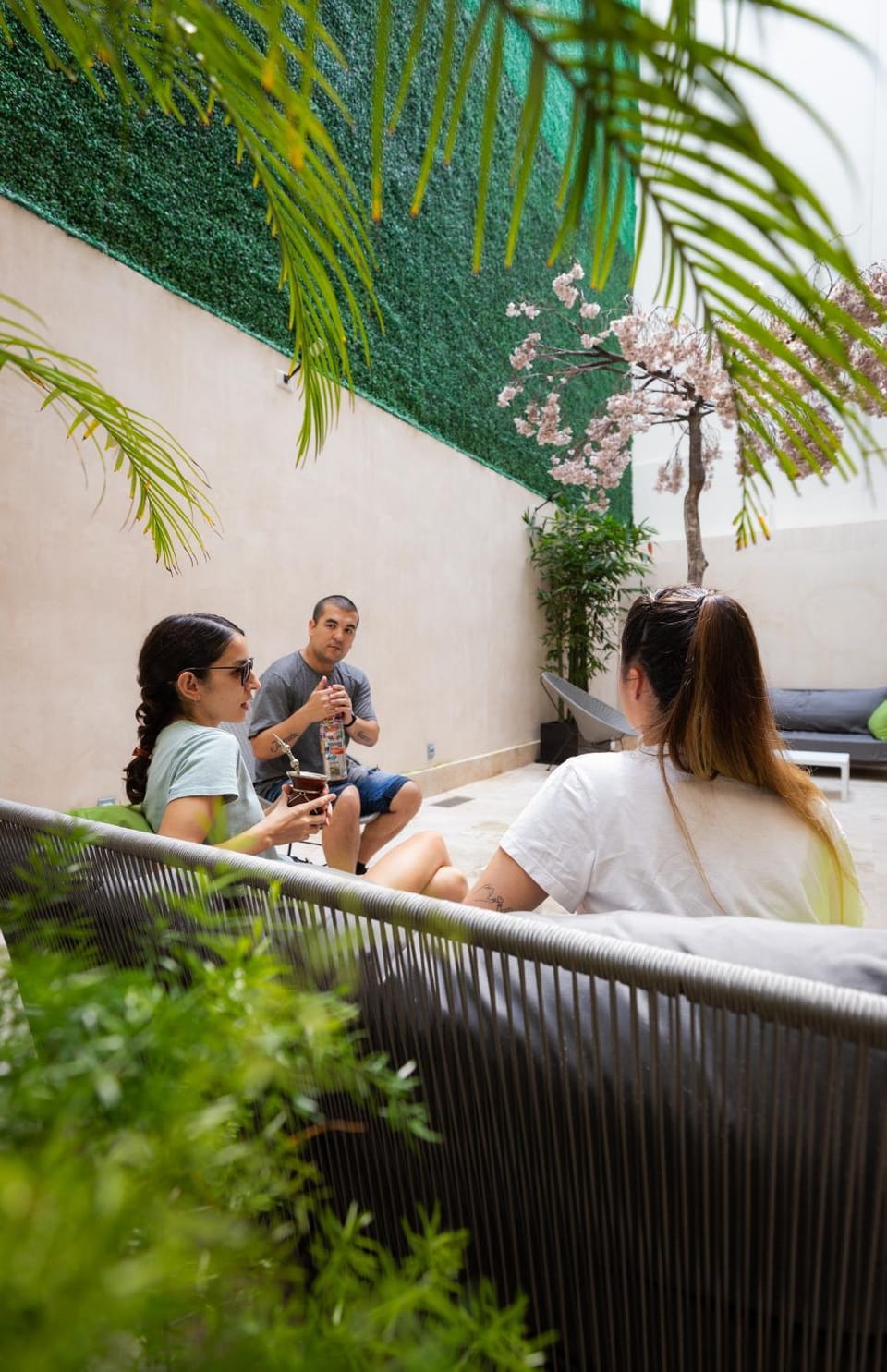 Patio, People, Balcony/Terrace, Balcony/Terrace, Seating area, group of guests