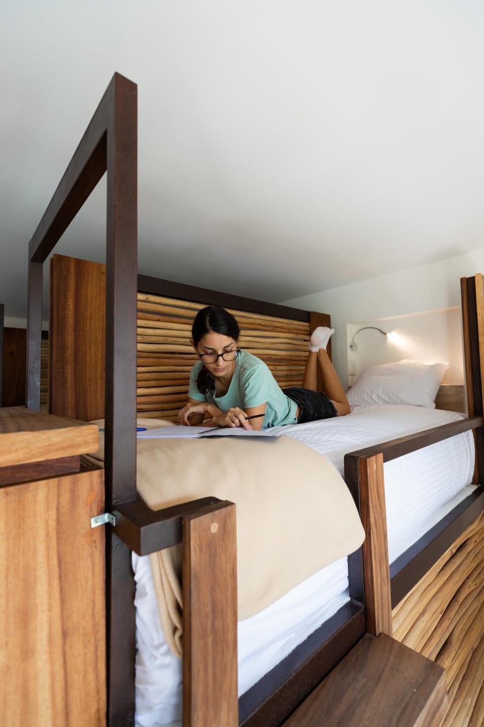 Bed, People, Bedroom, bunk bed