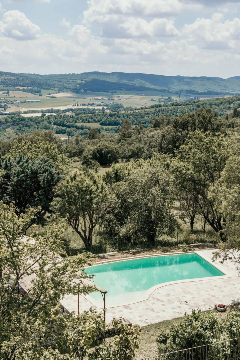 Natural landscape, Mountain view, Pool view, Swimming pool