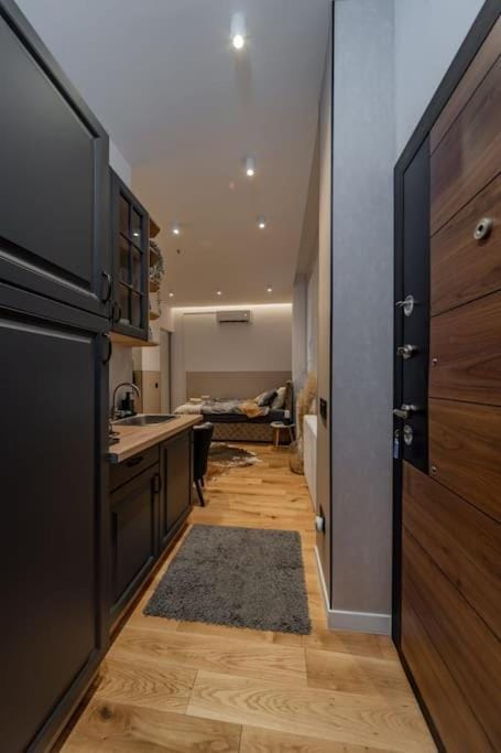 Kitchen or kitchenette, wardrobe