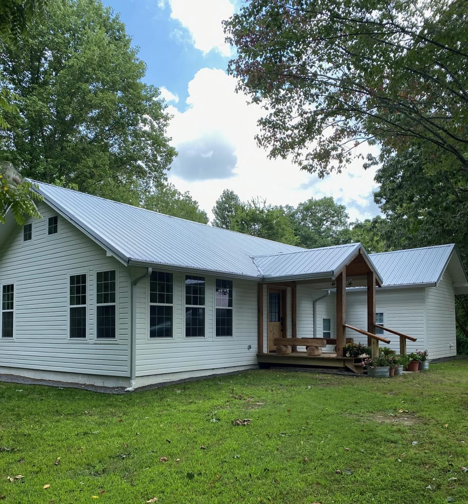 Property building, Natural landscape, Garden view
