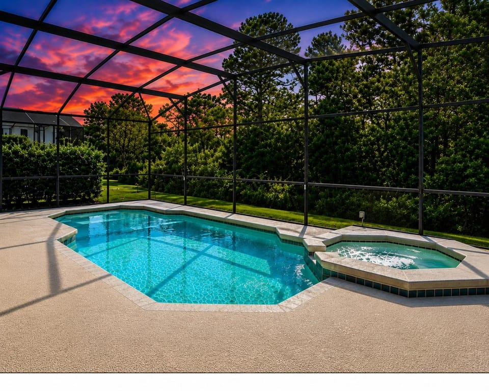 Wonderful 4BD House Private PoolNear Disney House in Four Corners