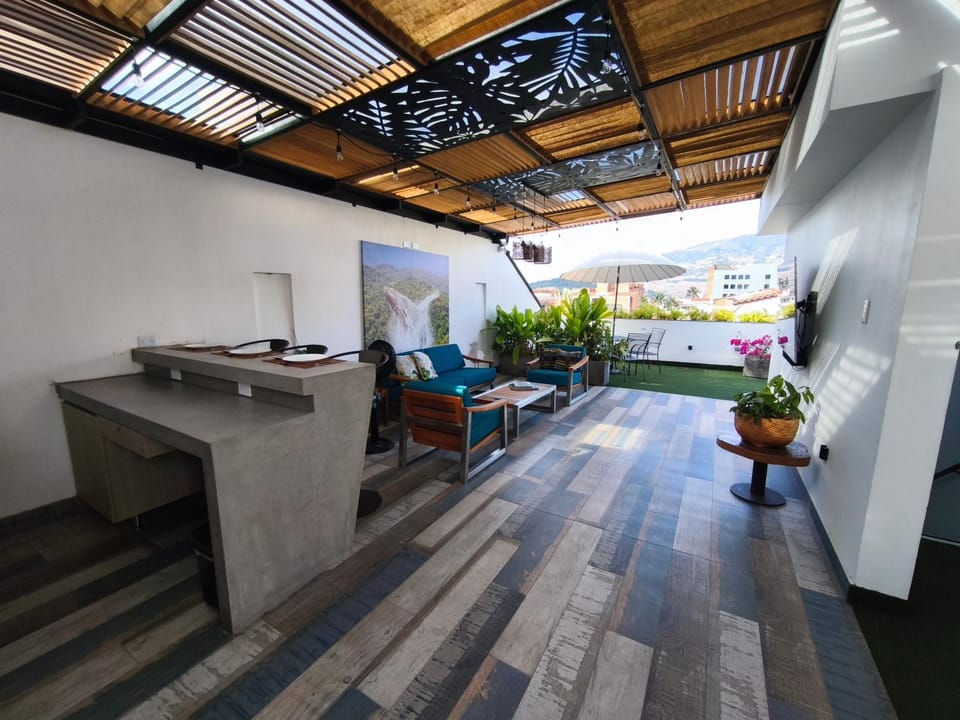 TV and multimedia, Balcony/Terrace, Living room, kitchen