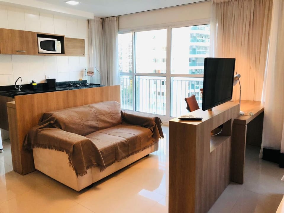 Flat maravilhoso inteiro na Barra da Tijuca com garagem Apartment in Rio de Janeiro