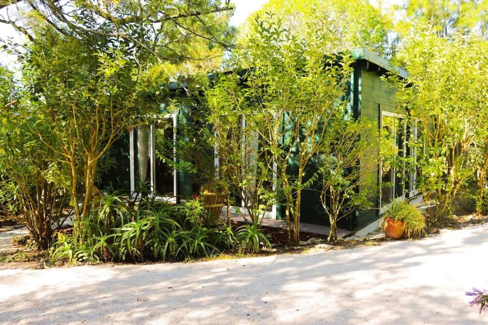 Property building, Garden view