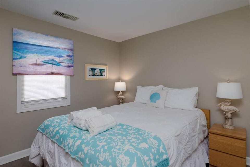 Oceanfront Beach, Sand, and Views at Tranquility Apartment in North Topsail Beach