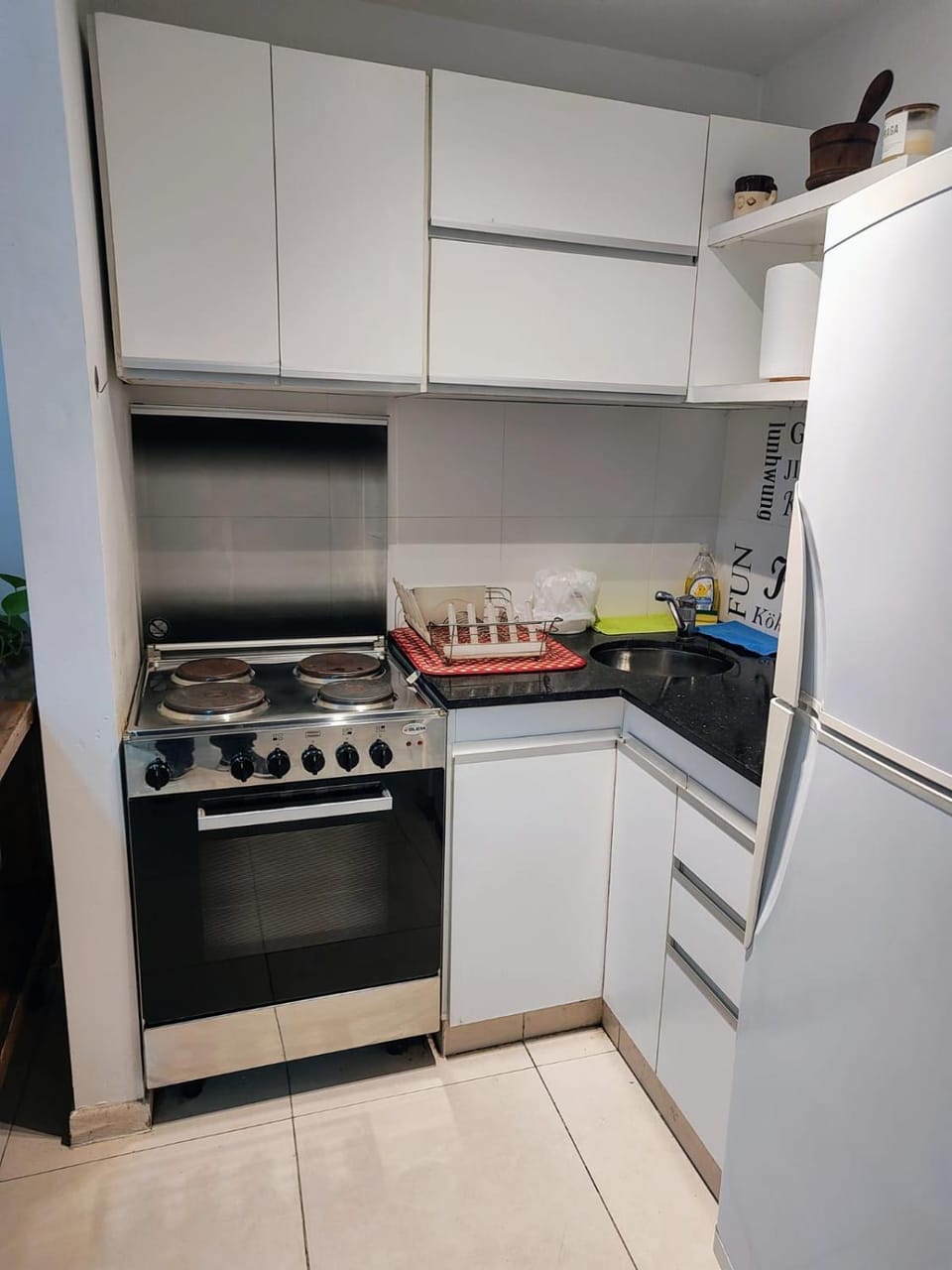 Kitchen or kitchenette, oven, stove