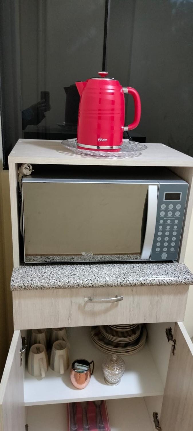 microwave, kitchen