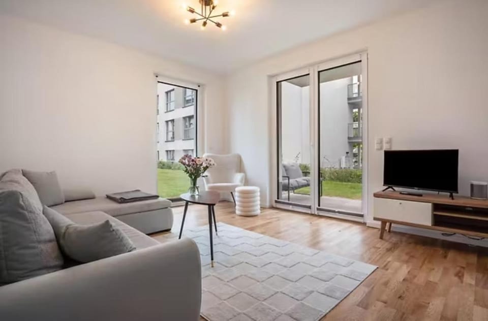 Modernes und wunderschönes Loft mit Terrasse, Gartenblick in Greifswald Apartment in Greifswald