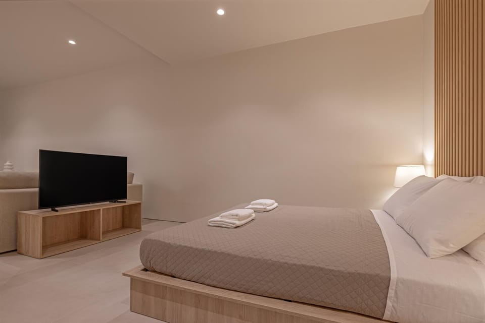 Communal lounge/ TV room, Bed, TV and multimedia, Photo of the whole room, Evening entertainment, Bedroom