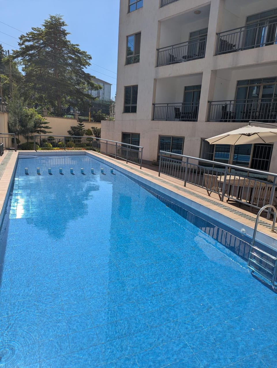 Pool view, Swimming pool