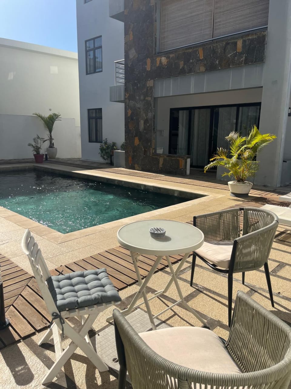 Charmant T4 avec vue piscine Apartment in Grand Baie