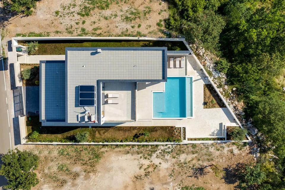 Bird's eye view, Garden