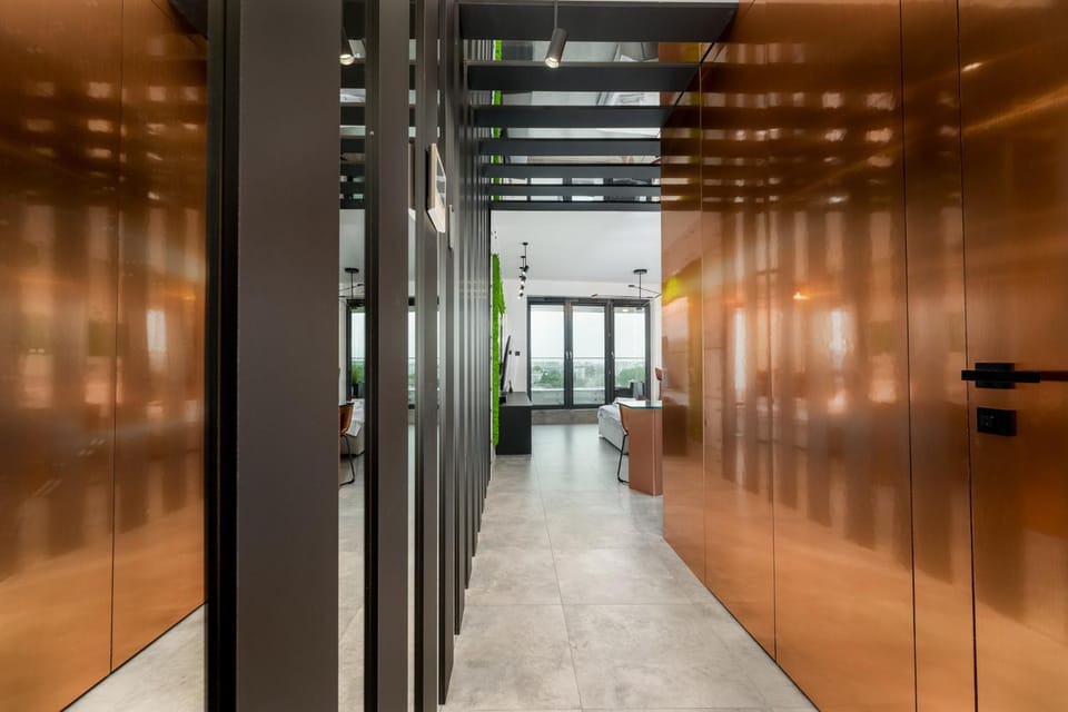 Wiślane Tarasy - UNIQUE Apartments 4YOU - 9 piętro z pięknym widokiem na centrum Krakowa Apartment in Krakow