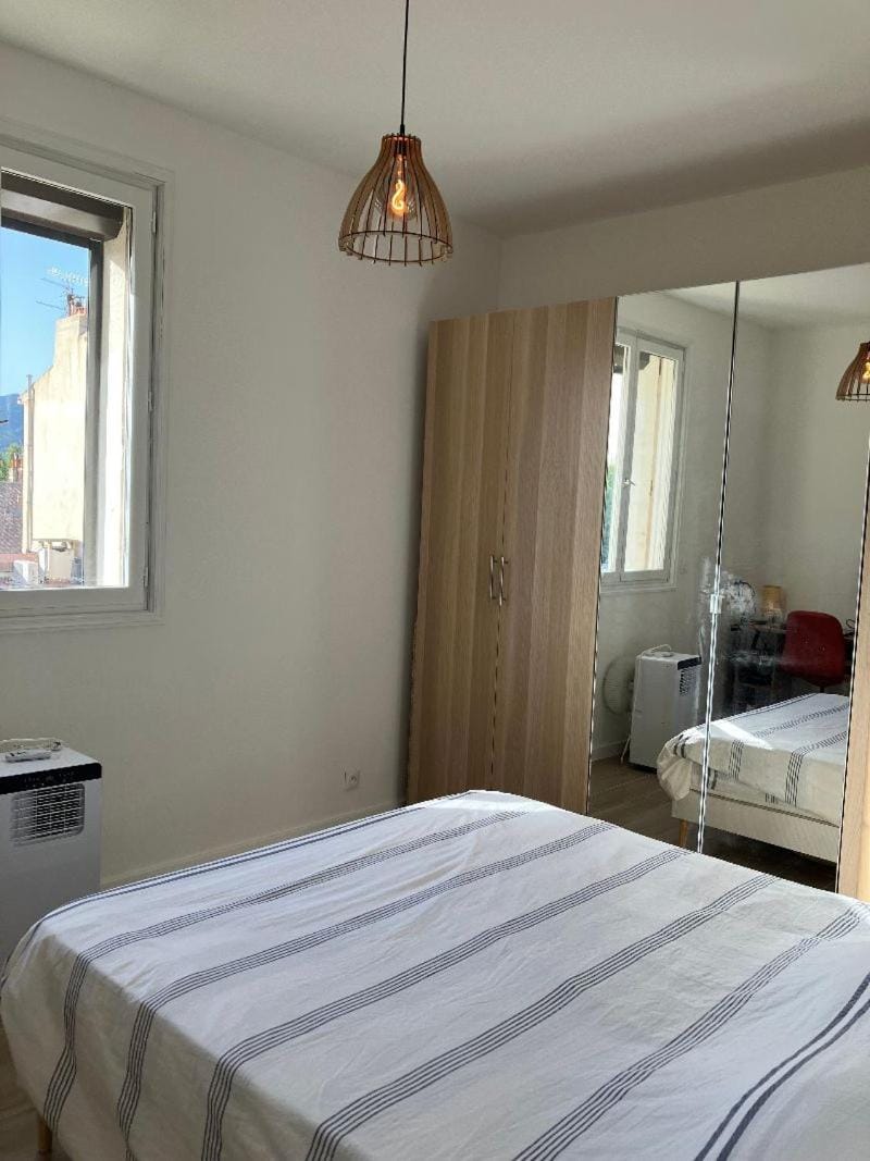 Bed, Bedroom, wardrobe