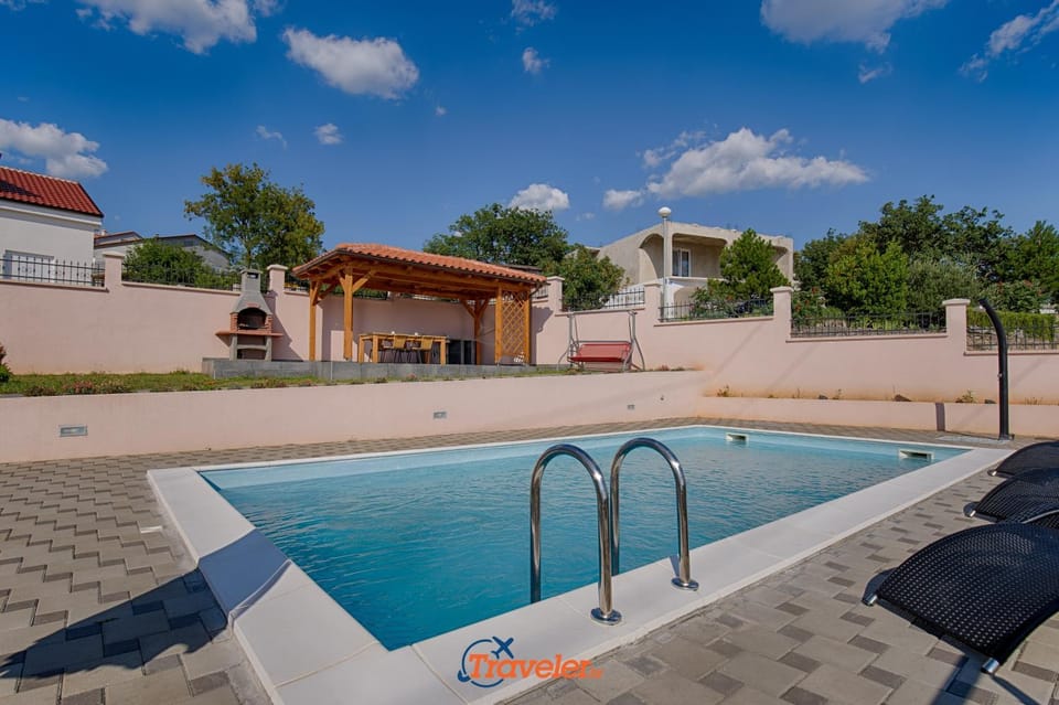Villa with pool, large garden and beautiful sea view by TRAVELER tourist agency Krk - ID 2210 Villa in Crikvenica