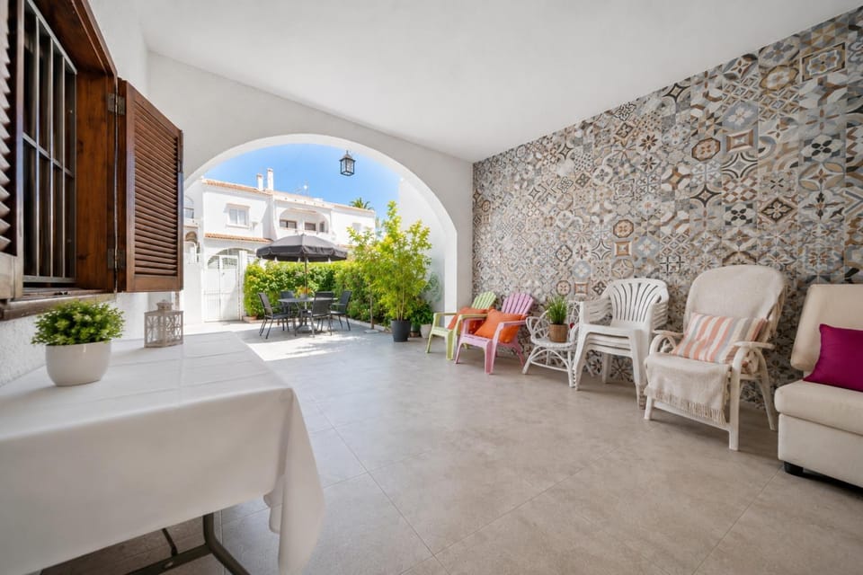 Patio, Garden, Garden view