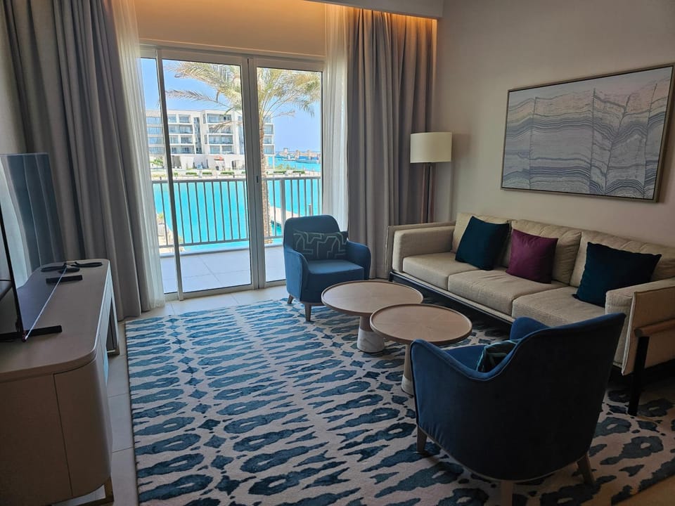 3 Bedroom Apartment Sea View at Vida Marina Hotel Residence, Marrassi north coast Apartment in Egypt