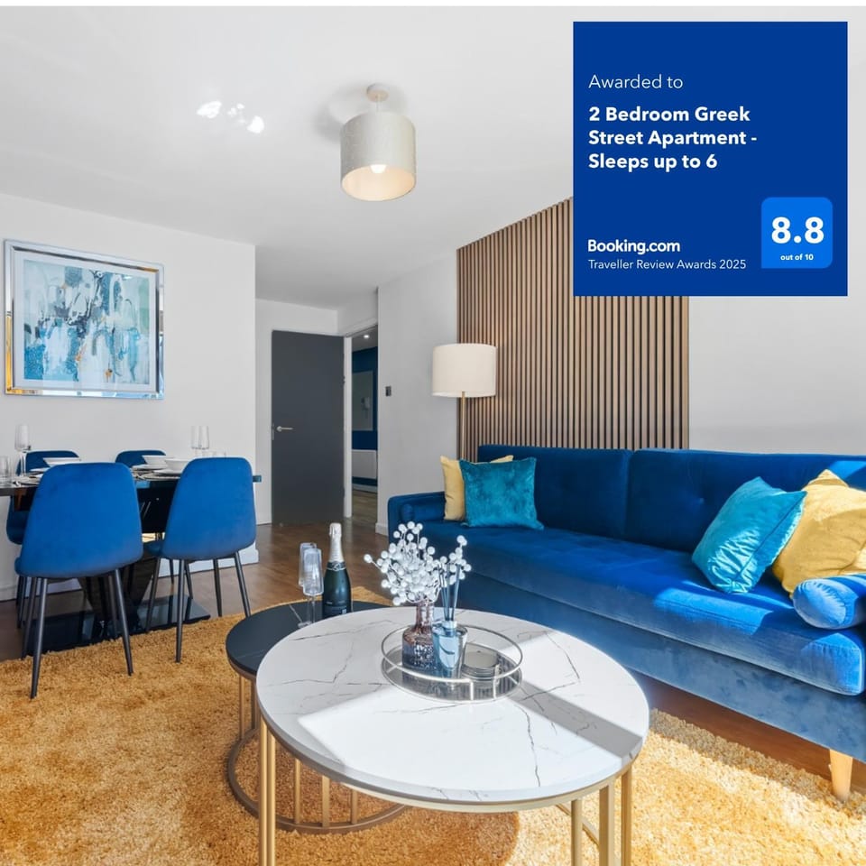 2 Bedroom Greek Street Apartment - Sleeps up to 6 Apartment in Leeds