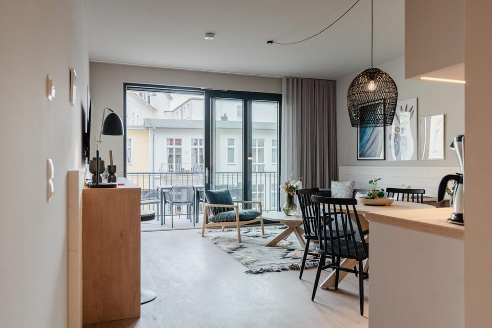Strandterrasse, App B1 2 Apartment in Heringsdorf