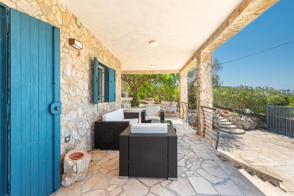 Property building, Patio