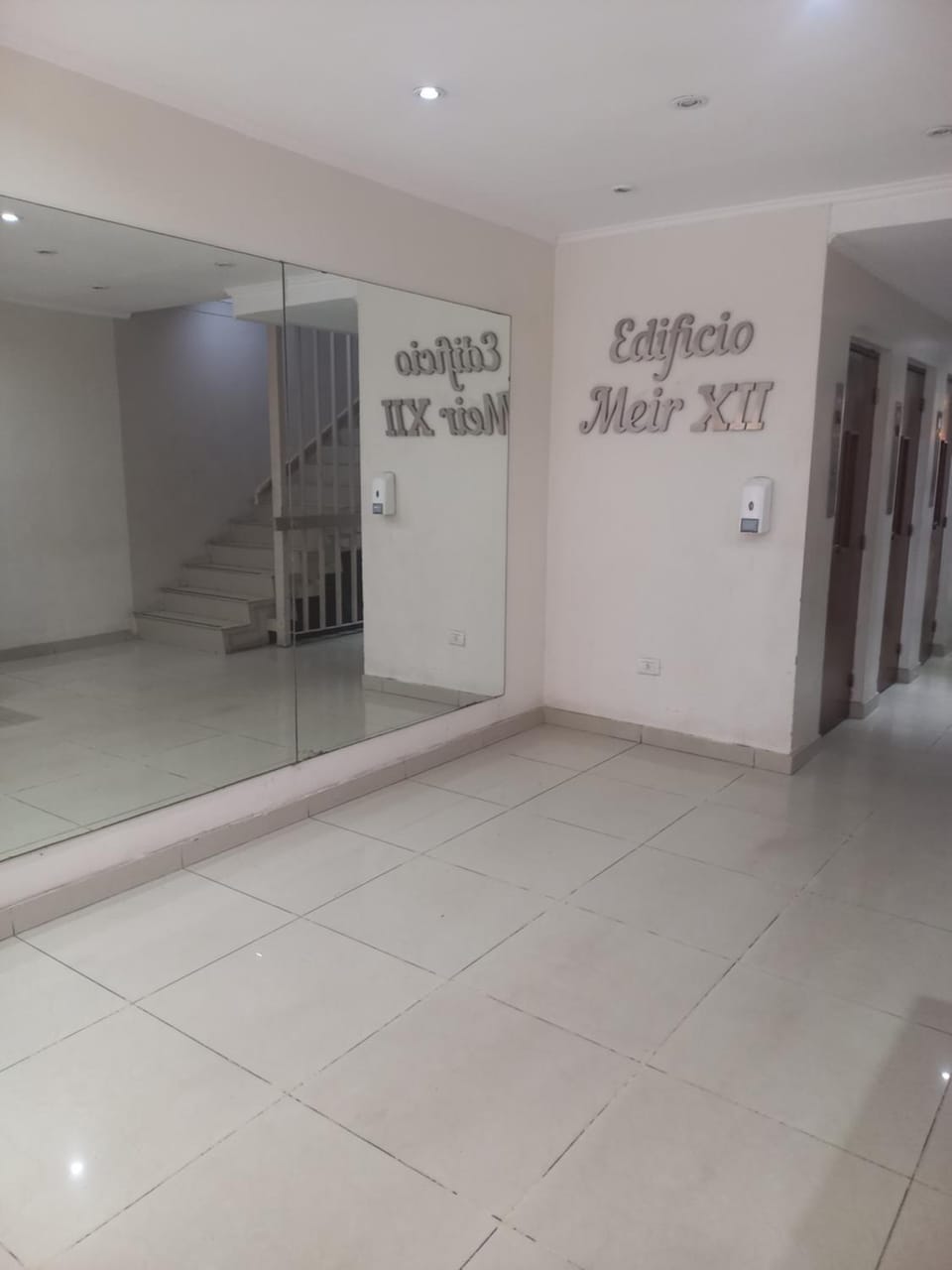 Property building, Text overlay