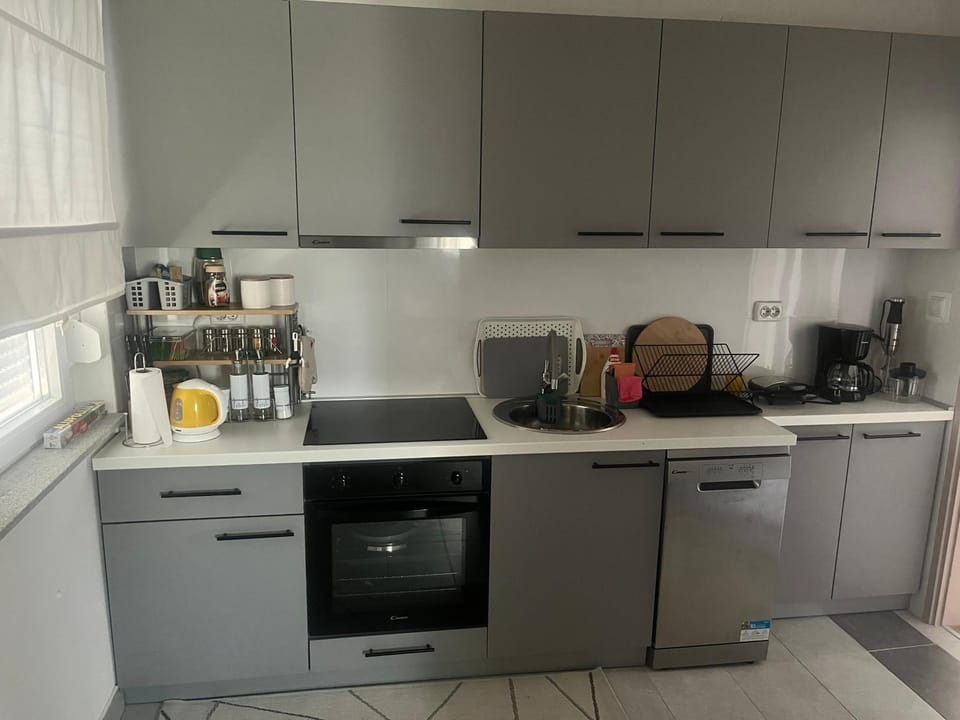 Coffee/tea facilities, dishwasher, oven, stove, toaster