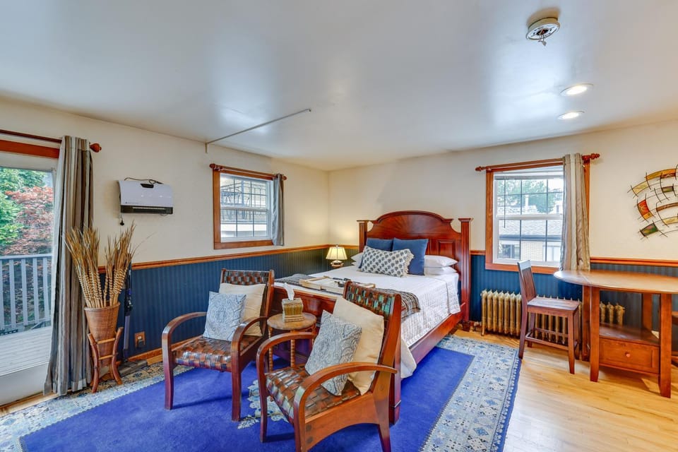 Historic Boise Studio w/ Courtyard, Blocks to Dtwn Apartment in Boise