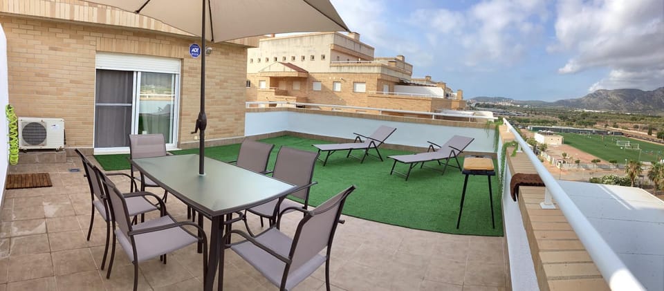 Patio, Natural landscape, Balcony/Terrace, Balcony/Terrace, Dining area, Evening entertainment, Mountain view