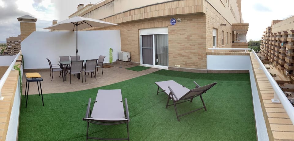 Patio, View (from property/room), Balcony/Terrace, Balcony/Terrace, Living room, Dining area, sunbed